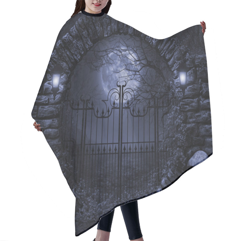 Personality  Moonlit Night Hair Cutting Cape