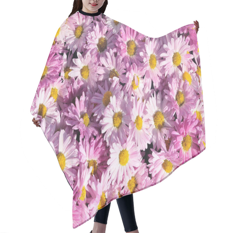 Personality  Flower Background Hair Cutting Cape