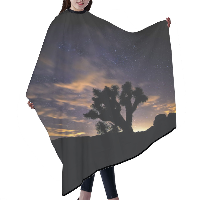 Personality  Desert At Night Hair Cutting Cape