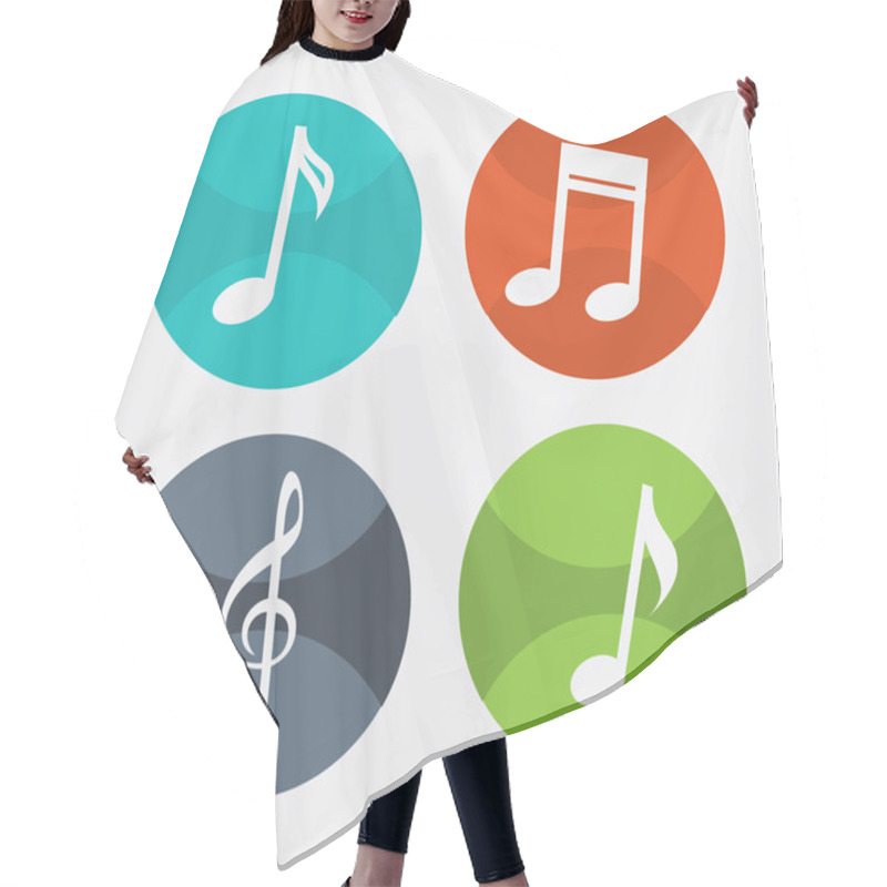 Personality  The Music Hair Cutting Cape