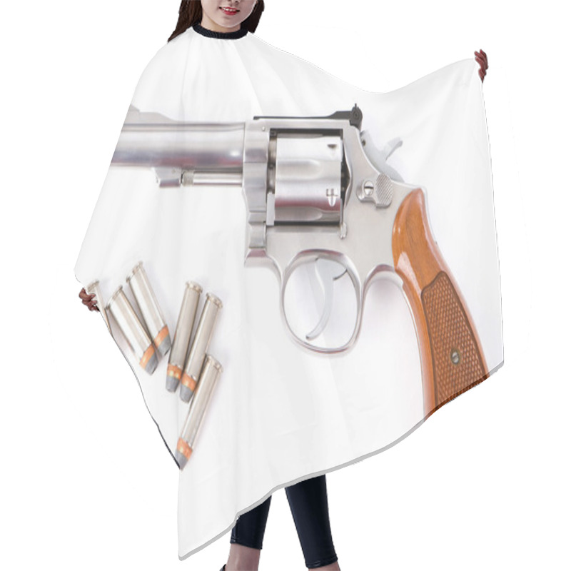 Personality  38 Special Revolver Hair Cutting Cape