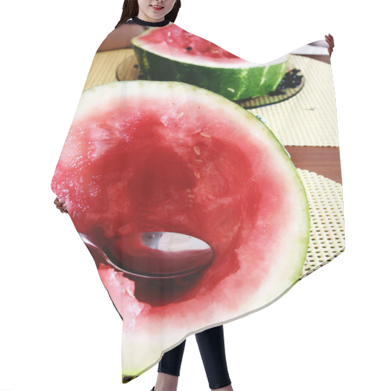 Personality  Watermelon Hair Cutting Cape