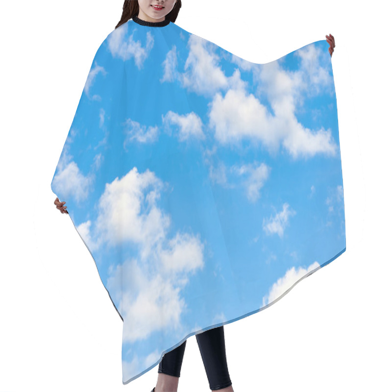 Personality  Clouds With Blue Sky Hair Cutting Cape