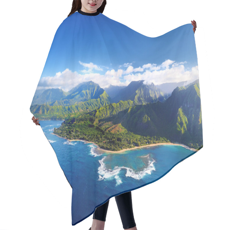 Personality  View Of Spectacular Na Pali Coast Hair Cutting Cape