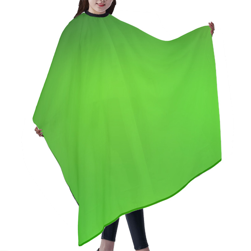 Personality  Abstract Green Background Hair Cutting Cape