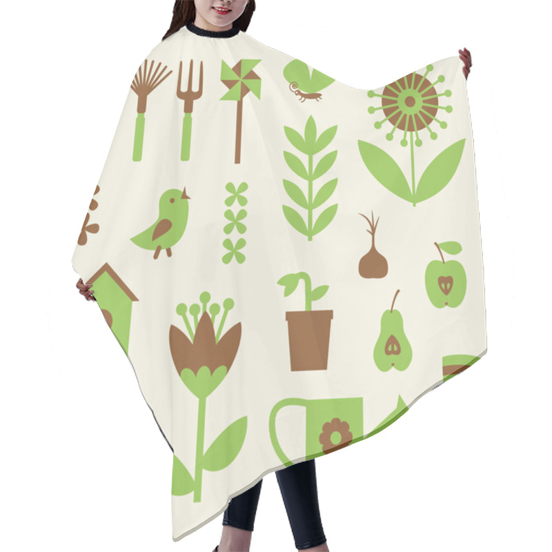 Personality  Garden Collection, Design Elements Hair Cutting Cape