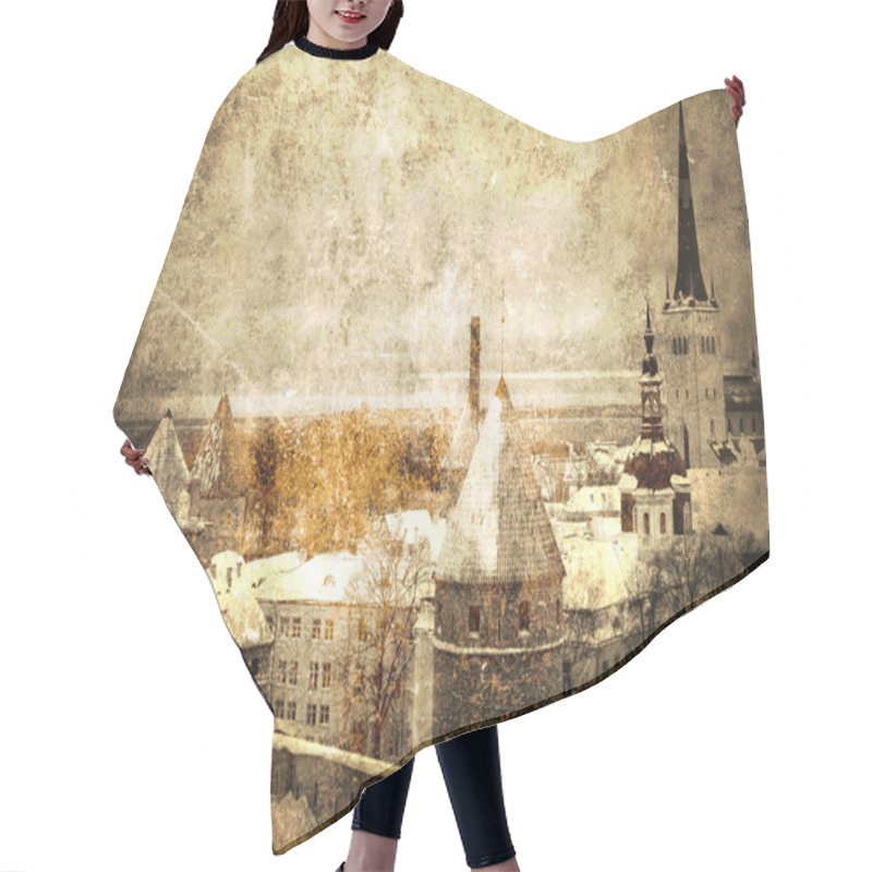 Personality  Old Tallinn Hair Cutting Cape