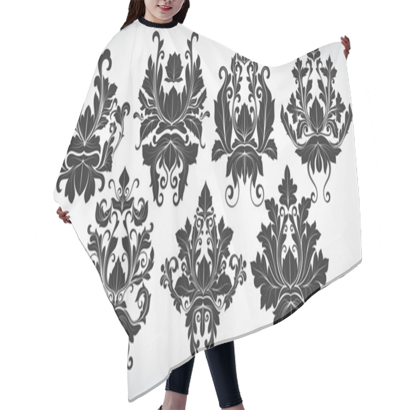 Personality  Fancy Damask Ornate Elements Hair Cutting Cape