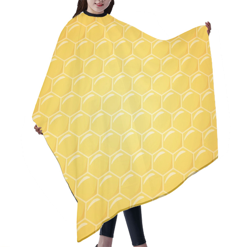 Personality  Honeycomb As Illustration Background, Soft Light Hair Cutting Cape