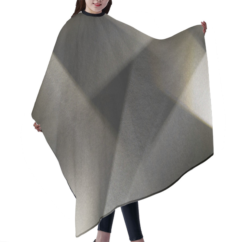 Personality  Light Prism With Beams On Dark Textured Background Hair Cutting Cape