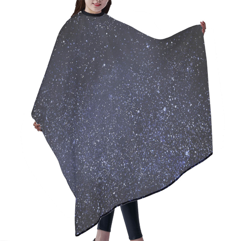 Personality  Night Sky With Stars As Background Hair Cutting Cape