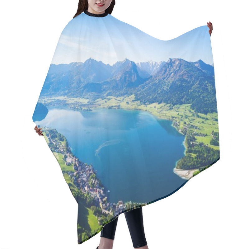 Personality  St. Wolfgang Aerial View Hair Cutting Cape