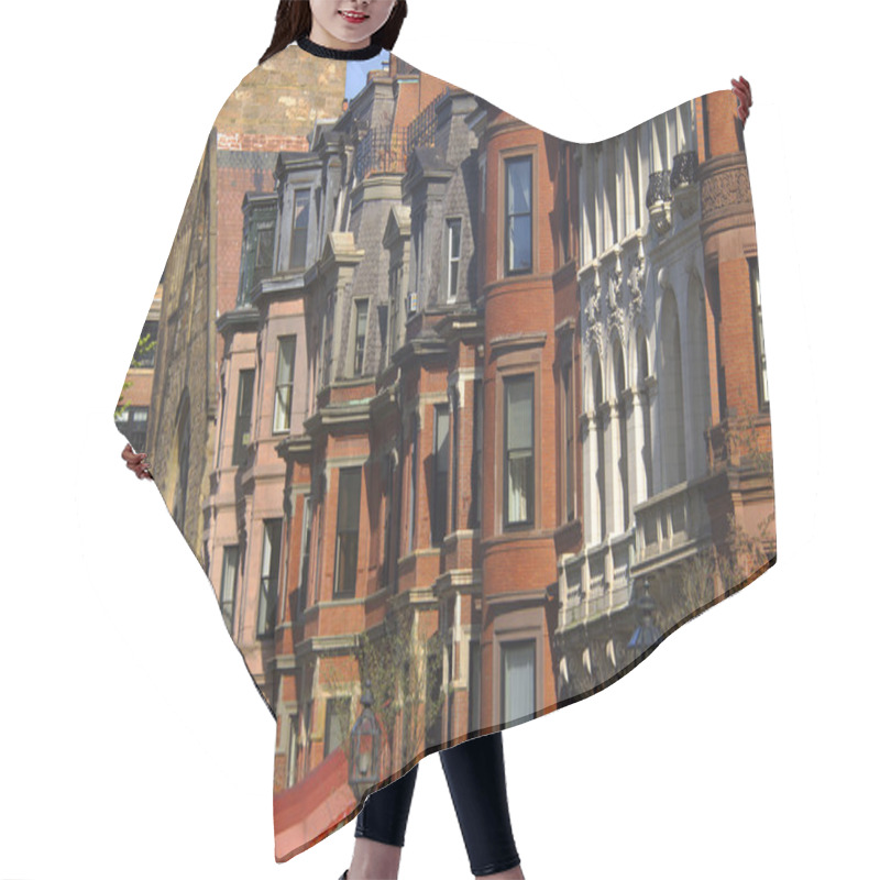 Personality  Brownstone Apartment Buildings Hair Cutting Cape