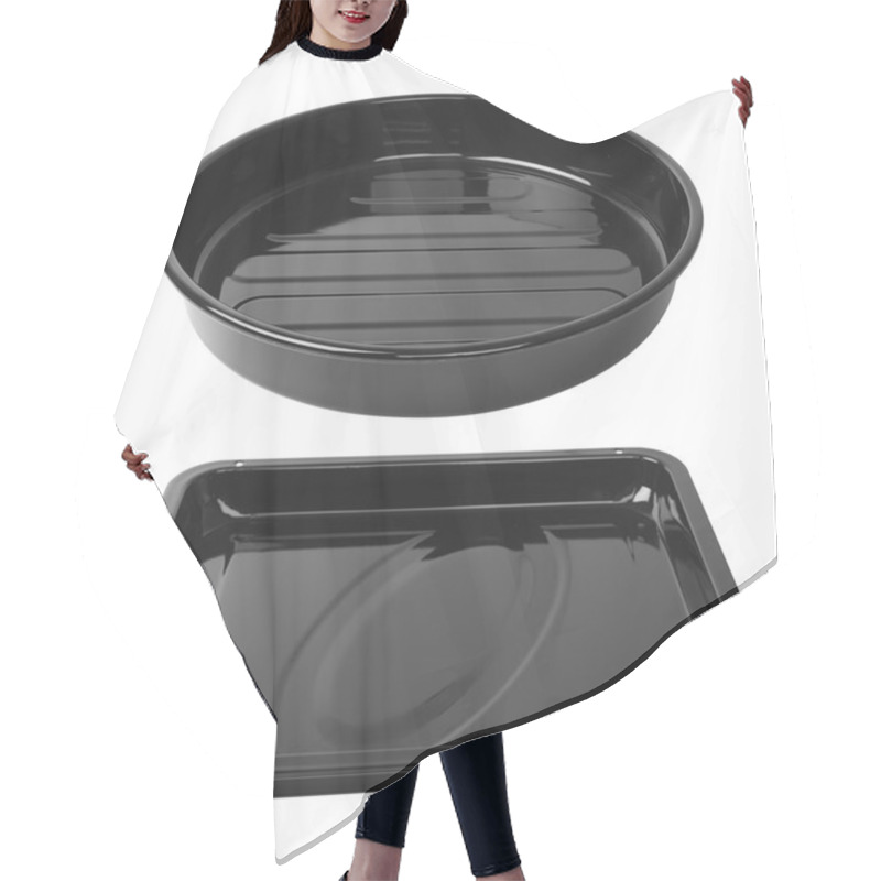 Personality  Baking Tray Isolated Hair Cutting Cape