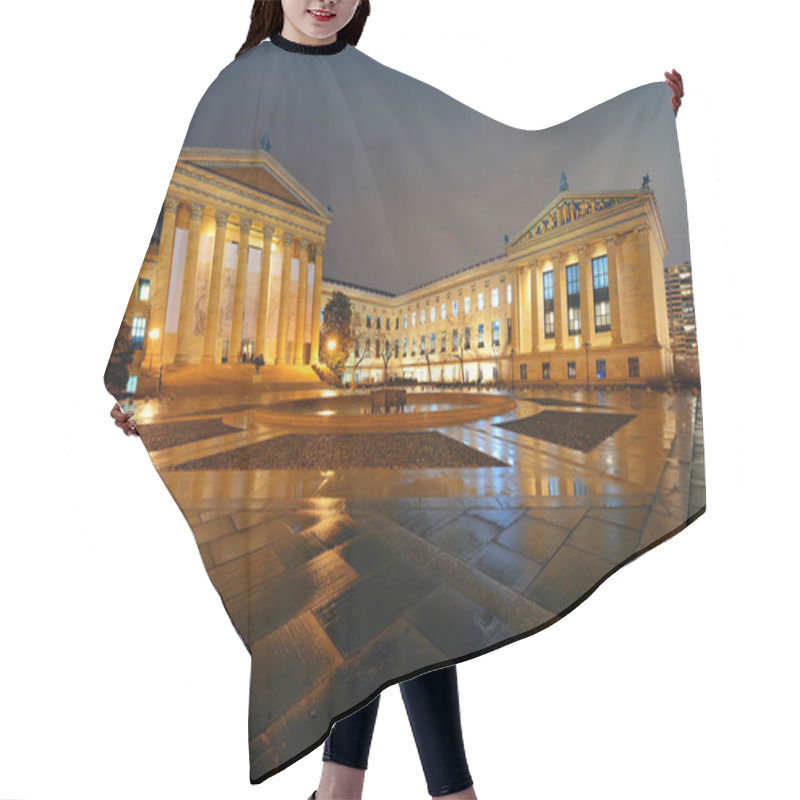 Personality  Philadelphia Art Museum Hair Cutting Cape