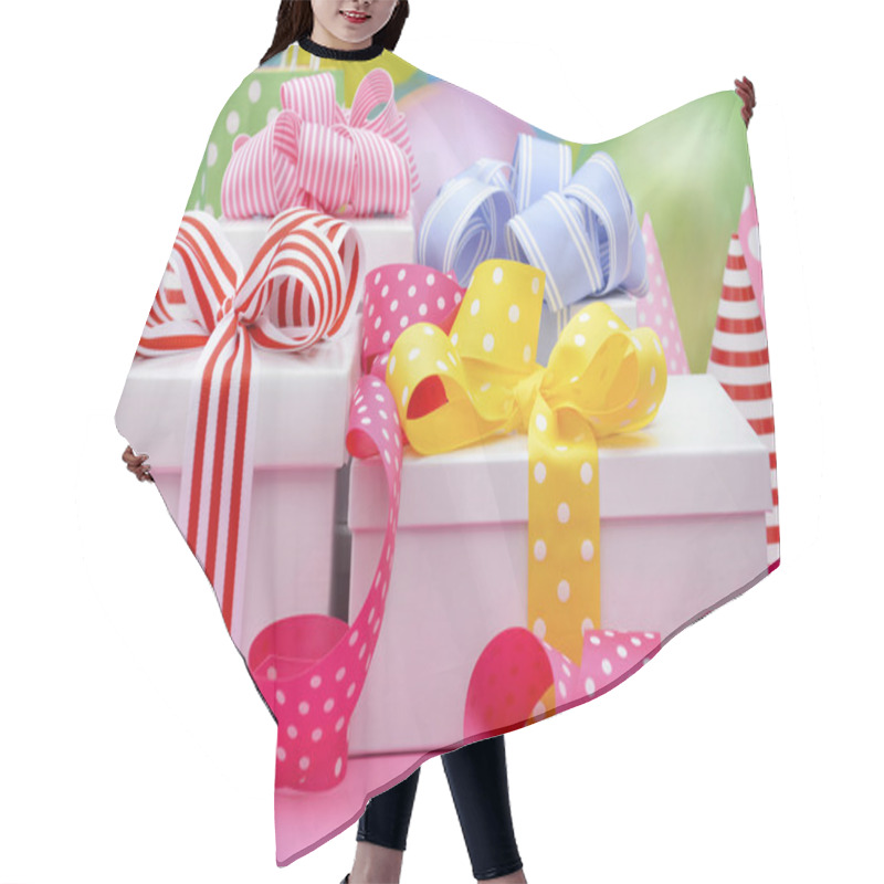 Personality  Happy Birthday Party Table  Hair Cutting Cape