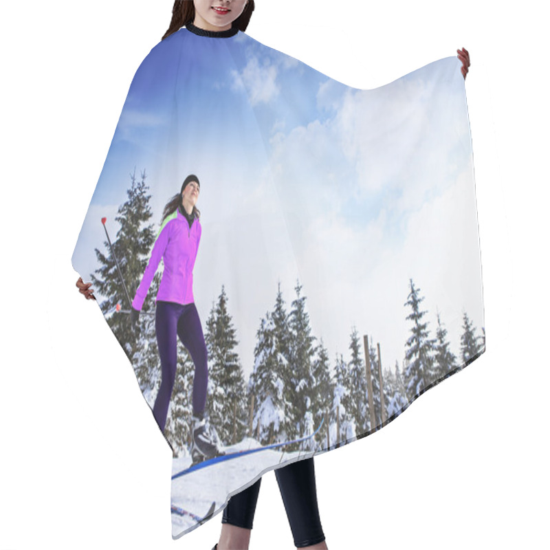 Personality  Cross-country Skiing Hair Cutting Cape