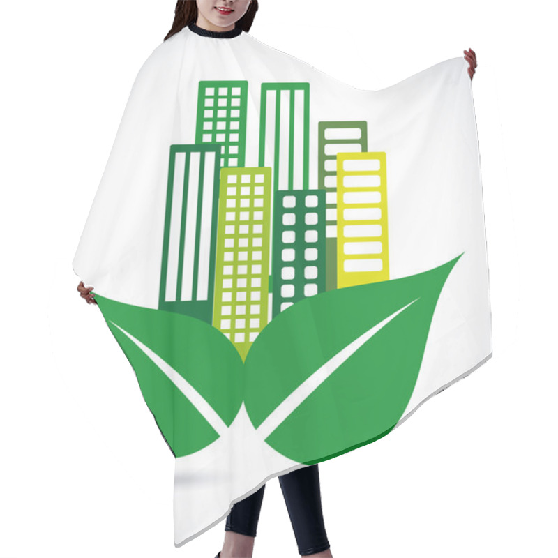 Personality  Eco City Hair Cutting Cape