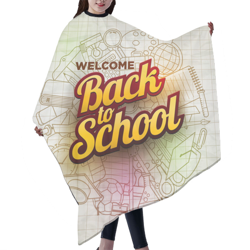 Personality  Back To School Hair Cutting Cape