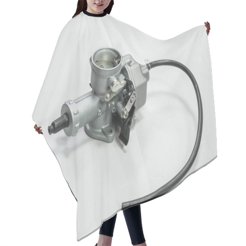 Personality  Motorcycle And Scooter Carburetor Hair Cutting Cape