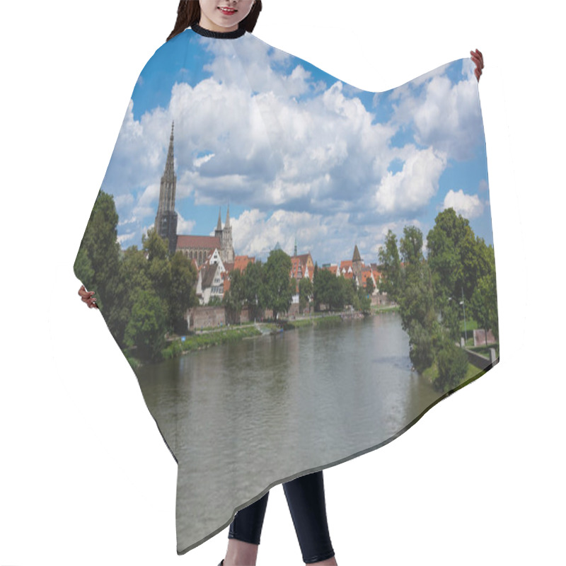 Personality  Danube River And Ulmer Mnster Cathedral On Ulm  Landscape Hair Cutting Cape