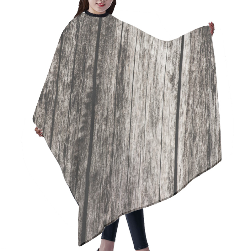 Personality  Dry Wood With Texture With Cracks Background Hair Cutting Cape