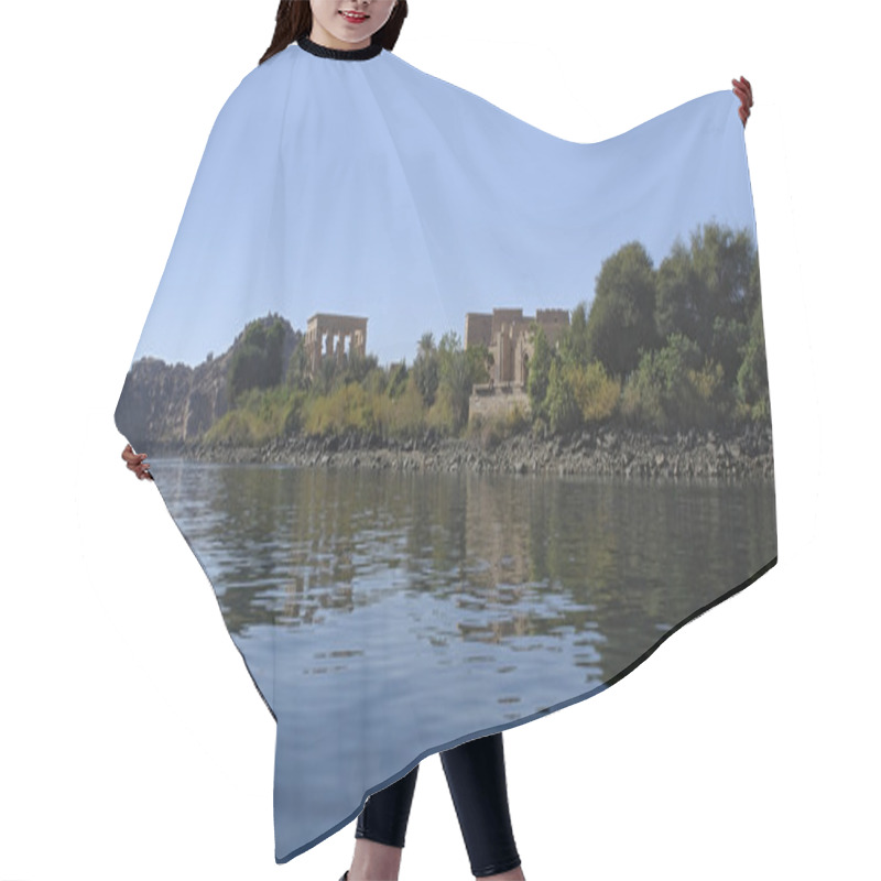 Personality  Temple Of Philae In Egypt Hair Cutting Cape