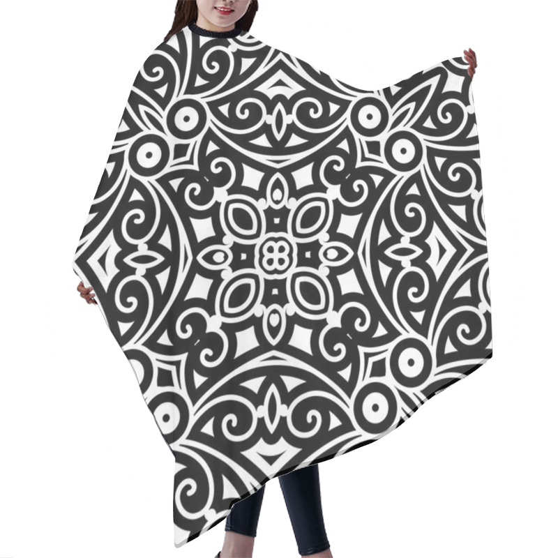 Personality  Damask Pattern Hair Cutting Cape