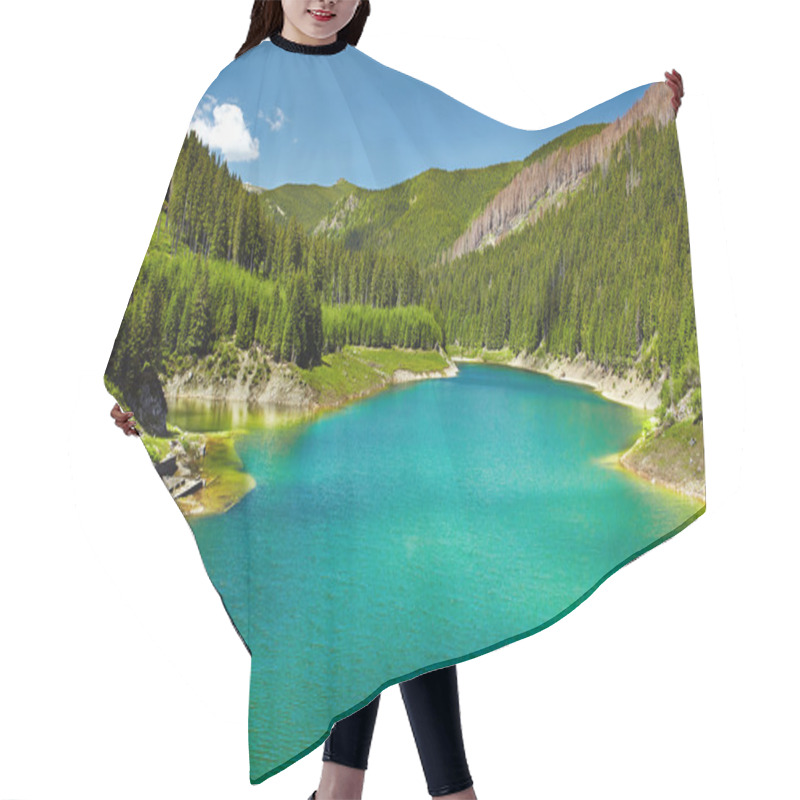 Personality  Galbenu Lake In Parang Mountains Hair Cutting Cape