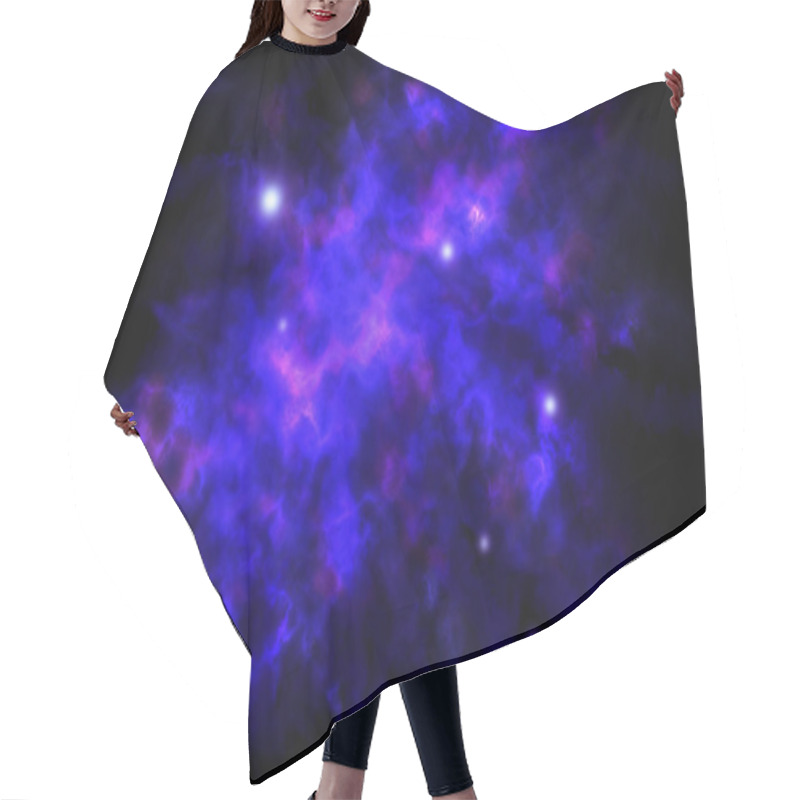 Personality  Galaxy Hair Cutting Cape