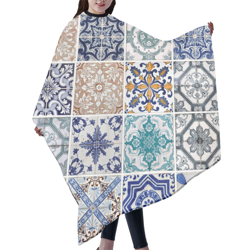 Personality  Lisbon Tiles Hair Cutting Cape