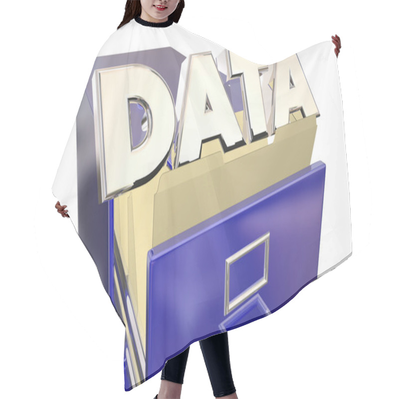 Personality  Data Storage Information Hair Cutting Cape