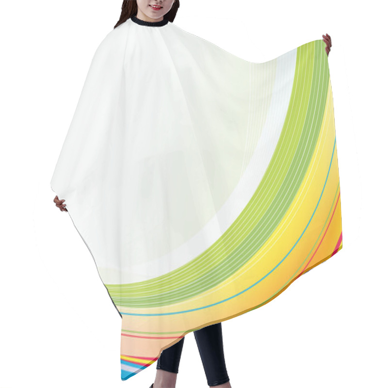 Personality  Abstract Background Hair Cutting Cape