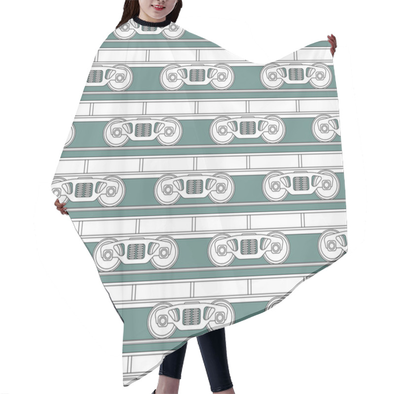 Personality  Bogie Seamless Pattern Hair Cutting Cape