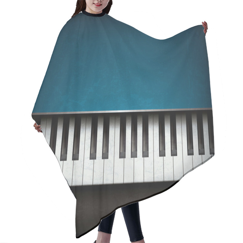 Personality  Abstract Jazz Music Background Hair Cutting Cape