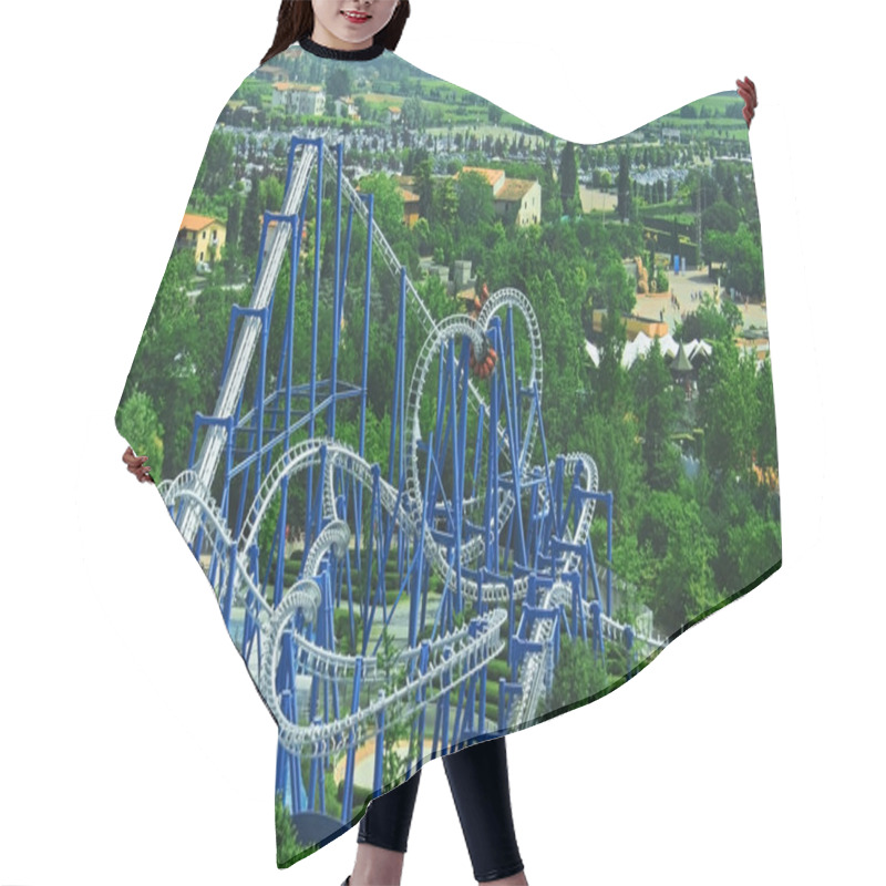 Personality  Rollercoaster Hair Cutting Cape