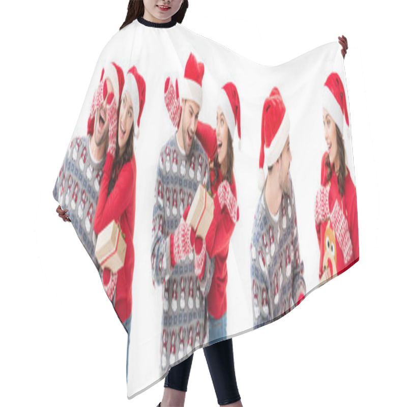 Personality  Couple Hair Cutting Cape