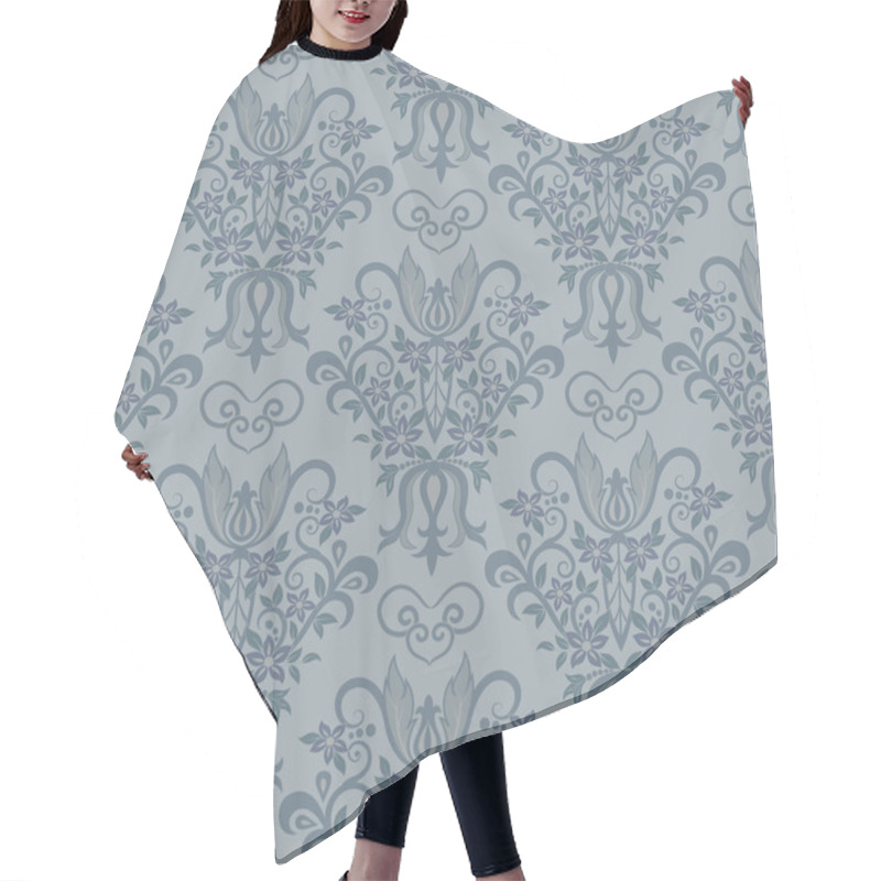 Personality  Classic Damask Floral Pattern. Hair Cutting Cape