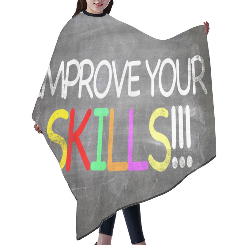 Personality  Improve Your Skills Hair Cutting Cape