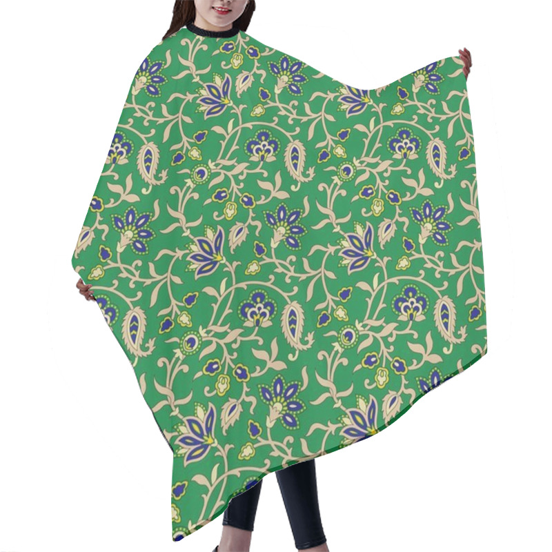 Personality  Seamless Traditional Indian Pattern Hair Cutting Cape