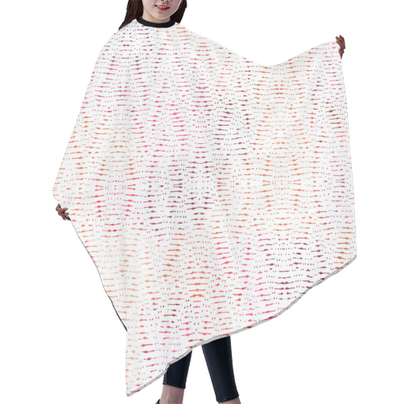 Personality  Geometry Modern Repeat Pattern With Textures Hair Cutting Cape