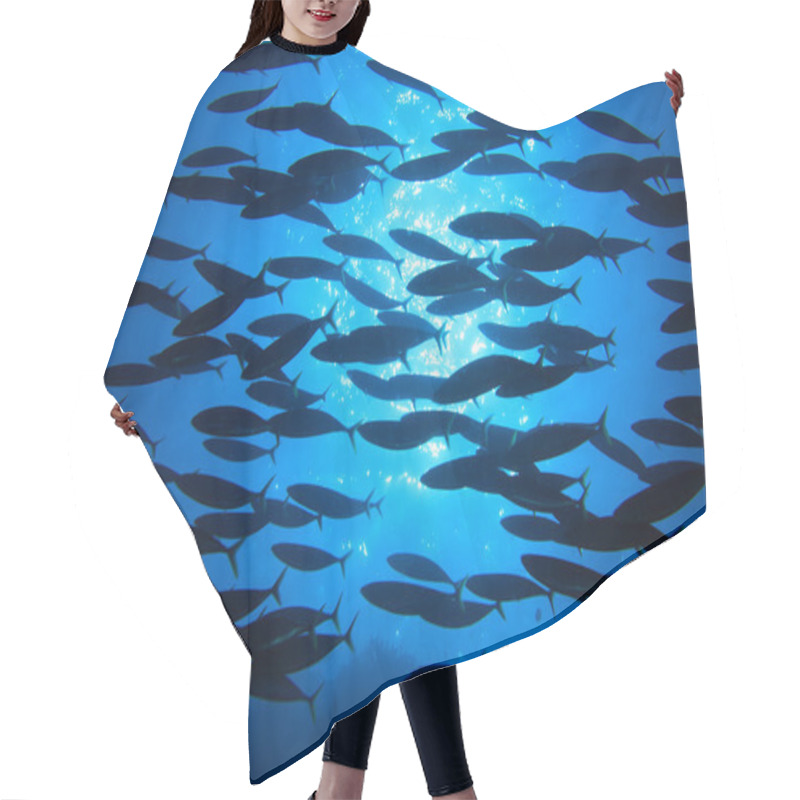 Personality  Shoal Of Fish Hair Cutting Cape