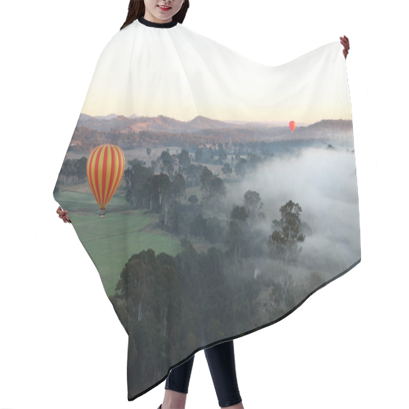 Personality  Hot Air Ballooning Hair Cutting Cape