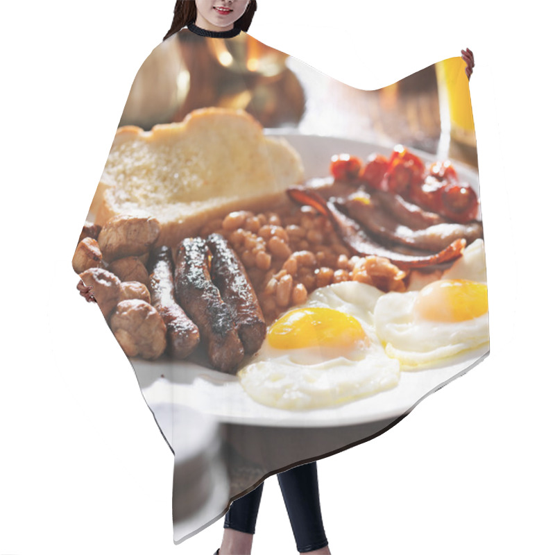 Personality  Full English Breakfast Hair Cutting Cape