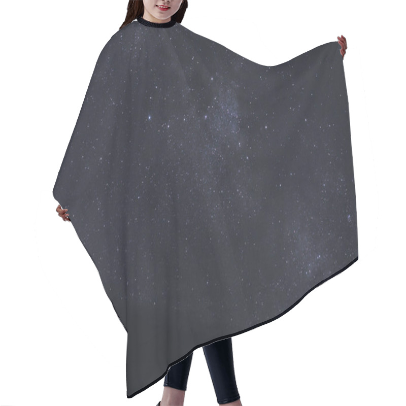 Personality  Starry Sky With Clouds At Night Hair Cutting Cape