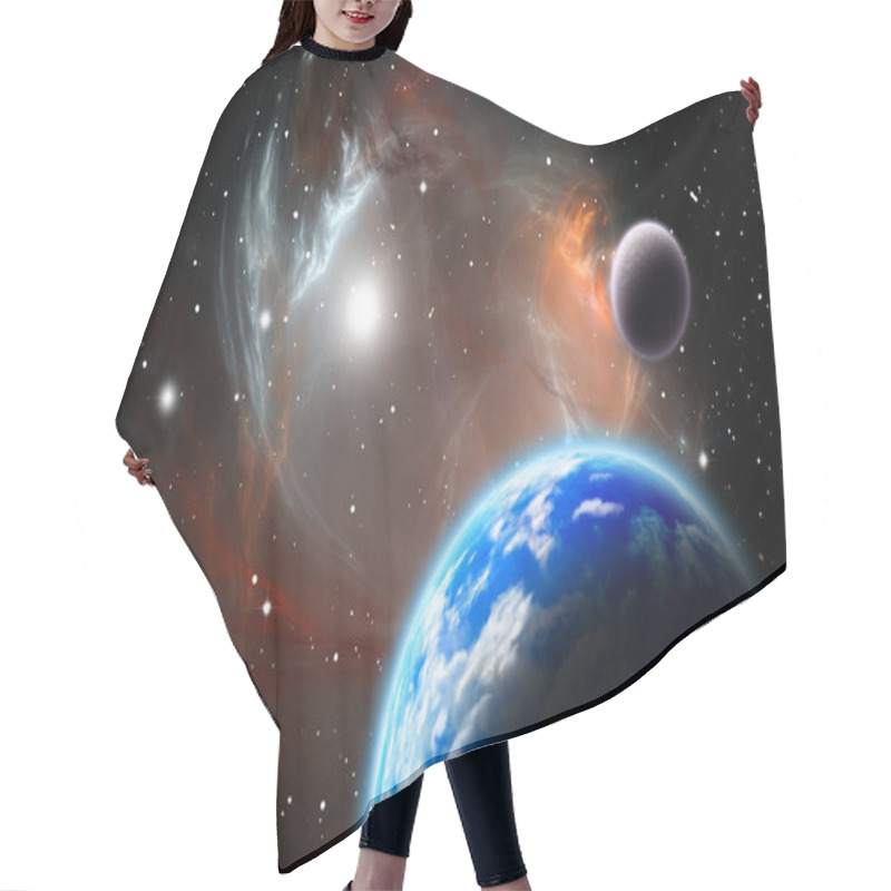 Personality  Alternative Planetary System Hair Cutting Cape