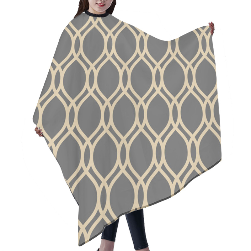 Personality  Geometric Seamless Vector Pattern Hair Cutting Cape