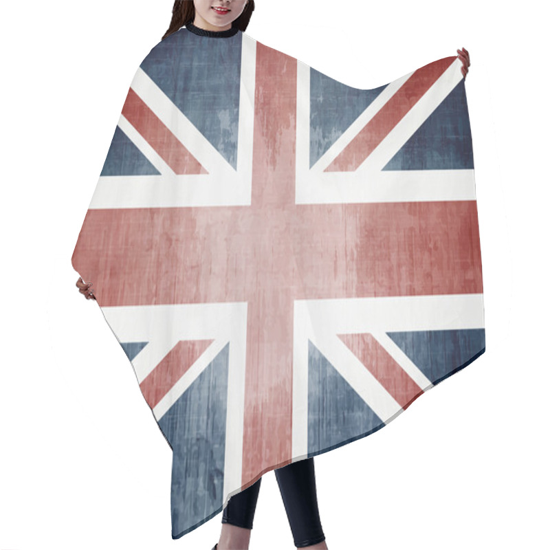 Personality  UK Flag Hair Cutting Cape