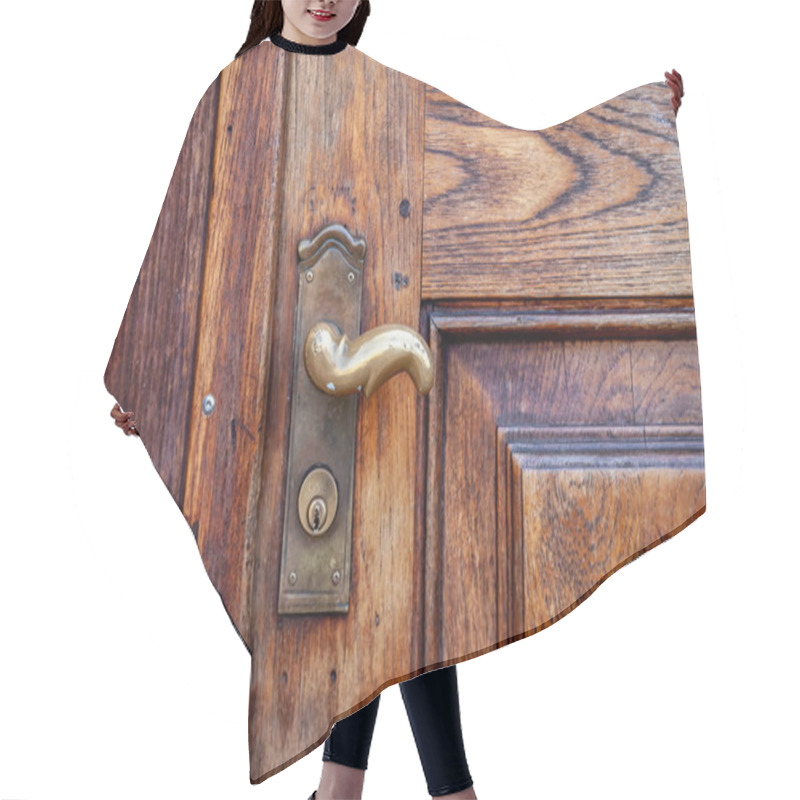 Personality  Door Hair Cutting Cape