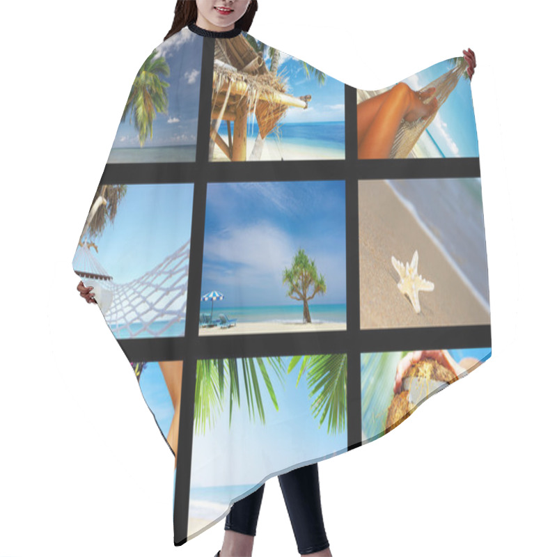 Personality  Tropic Hair Cutting Cape